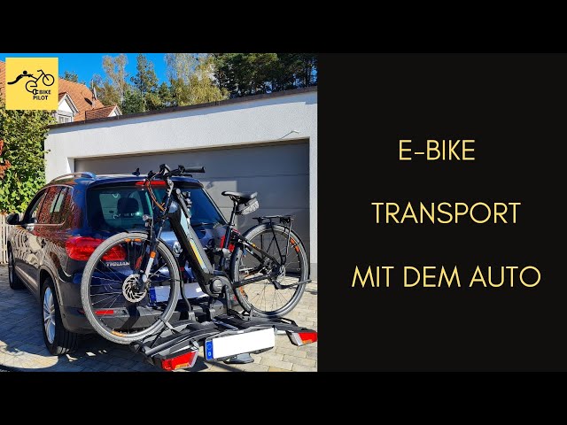 E-Bike transportieren mit dem Heckträger am Auto - das gilt es zu