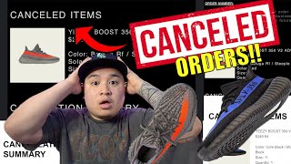 BAD NEWS! ADIDAS CANCELING YEEZY ORDERS BEWARE!