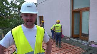 Domov Příbor revitalizace budovy 2019 - 2020 stavební práce - YouTube