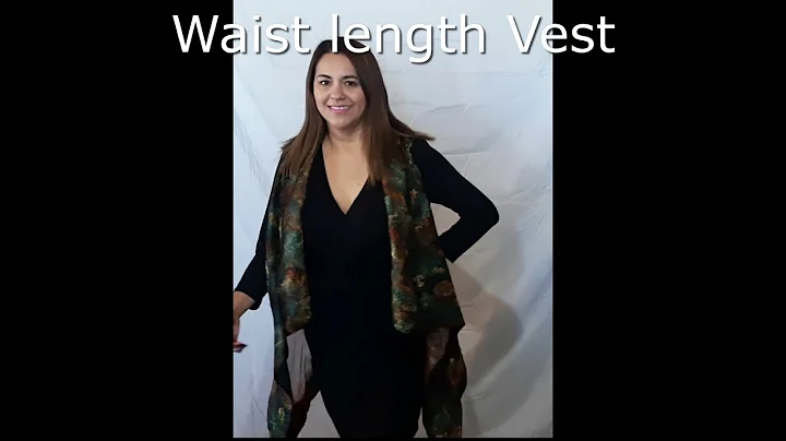 Jackie modeling vest