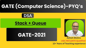 Stack & Queue |GATE  2021#gatepyq