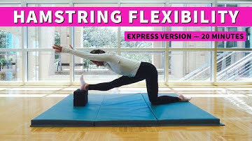 Stretch & Lengthen Your Hamstrings | 20 MIN
