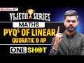 NIOS Class 10th Math | PYQs Of Linear, Qudratic &amp; AP | Vijeta Series