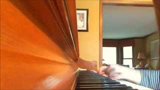 Practicing for Piano Play-A-Thon