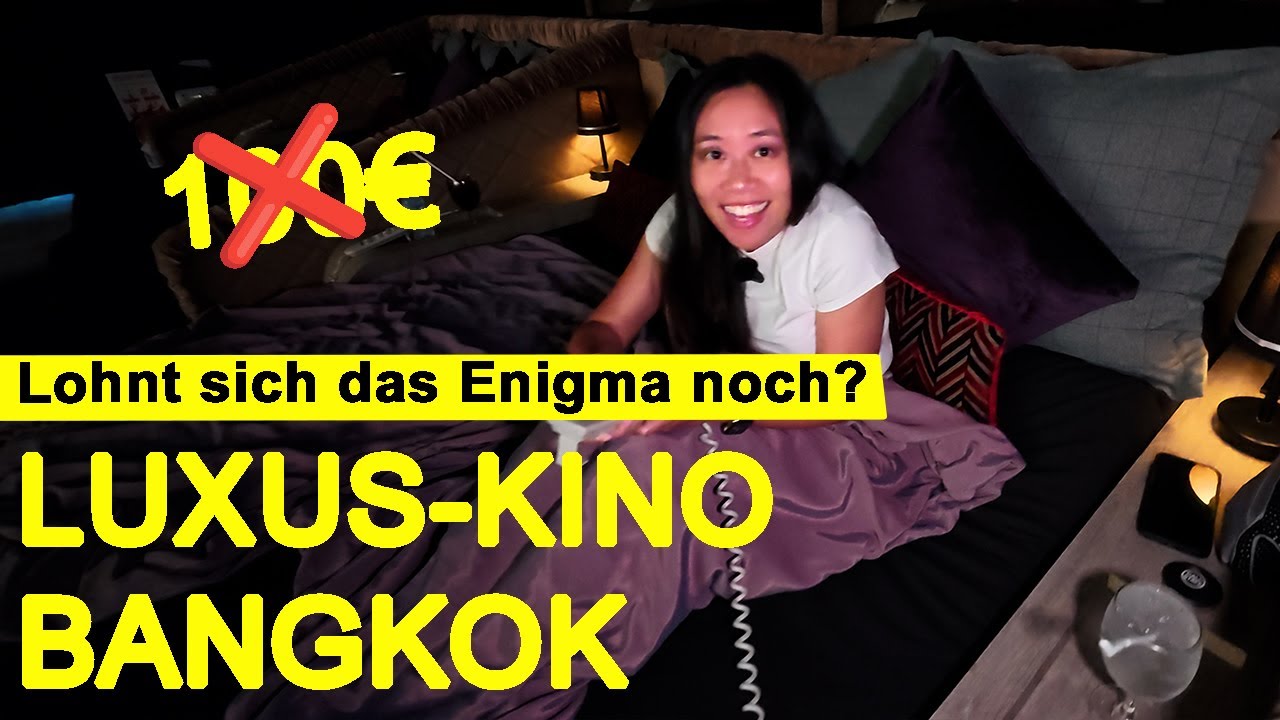 💥 100€ Luxus-Kino 🤯 Avatar im Enigma Siam Paragon Cineplex BANGKOK THAILAND VLOG 138