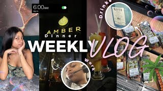 #weeklyvlog | Hair Promo | Work | Dinner Date | Sunday Reset💖