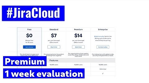 Jira Cloud - Premium evaluation
