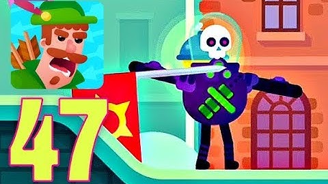 Bowmasters - New Update Dart Grorsky Gameplay Walkthrough Part 47 (iOs, android)