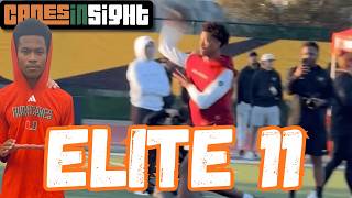 HE'S SPECIAL! Miami Hurricanes Commit QB Israel Abrams BALLING At Elite 11 Finals