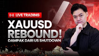 Download Lagu XAUUSD REBOUND! DAMPAK DARI US SHUTDOWN MP3
