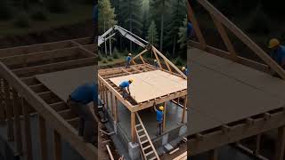 A-Frame Cabin Build That Looks Impossible #diy