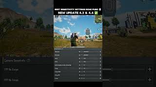 BGMI 4.3 🔥 NEW BEST SENSITIVITY CODE 😱 ZERO RECOIL SETTINGS #bgmi #pubgmobile #sensitivity