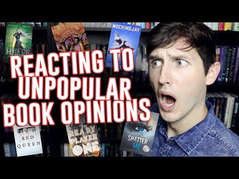 REACTING TO UNPOPULAR BOOK OPINIONS!