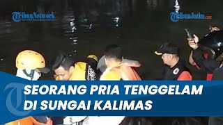 Kronologi Seorang Pria Tenggelam di Dasar Sungai Kalimas saat Mencari Kerang dan Biawak