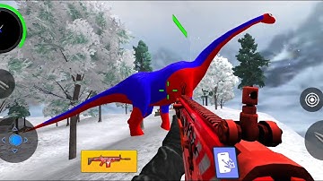 Real Dinosaur Hunter 3D: Wild Animal Hunting Games - Android Gameplay #2