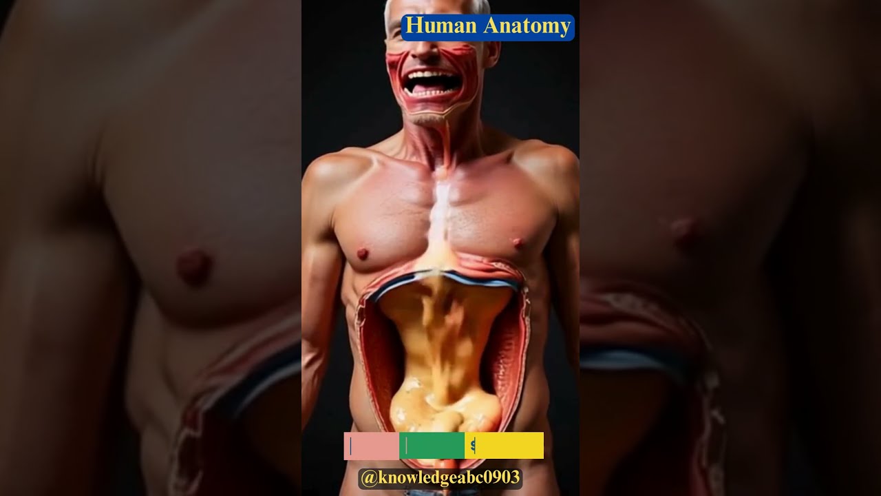 Digestive System In Action From Mouth To Stomach 