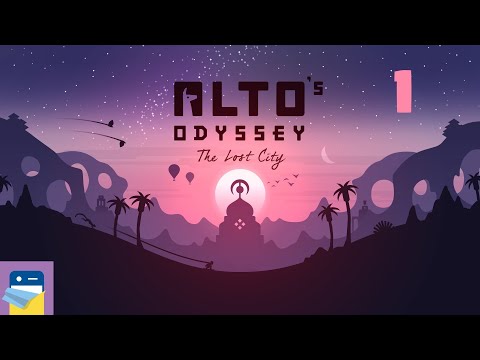 Alto’s Odyssey: The Lost City - Apple Arcade iOS Gameplay Walkthrough Part 1 (by Snowman/Team Alto)