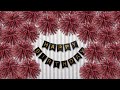 Birthday Decoration Ideas at Home | DIY Easy Home Party Decoration