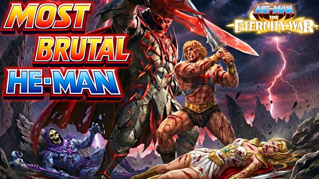 This Brutal He-Man Series Deserves an Ultra-Violent, Big-Budget Live-Action Adaptation