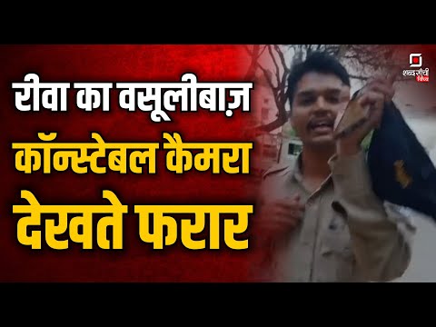 Rewa Police Constable Viral Video | रीवा का वसूलीबाज़ कॉन्स्टेबल | MP Police | MP Rewa Police News