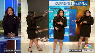 Jessica Faith for NBC4 Washington DC/Maryland/Virginia with the evening Weather December 24, 2024
