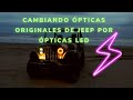 Proyecto Jeep IKA 4x4 - #14 Ópticas LED