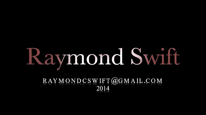 Raymond Swift Demo Reel 2014
