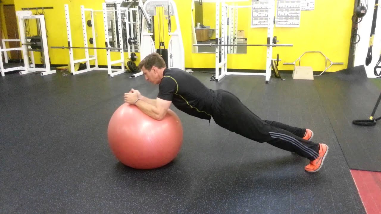 Core Dynamic Swiss ball stir the pot YouTube