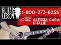 1-800-273-8255 Guitar Tutorial - Logic Feat. Alessia Cara Guitar Lesson |Easy Chords + Guitar Cover|