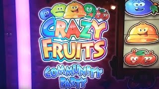 Crazy Fruits Community Party Fruit Machine - Crazy Streaks and Jackpots - Longplay screenshot 4