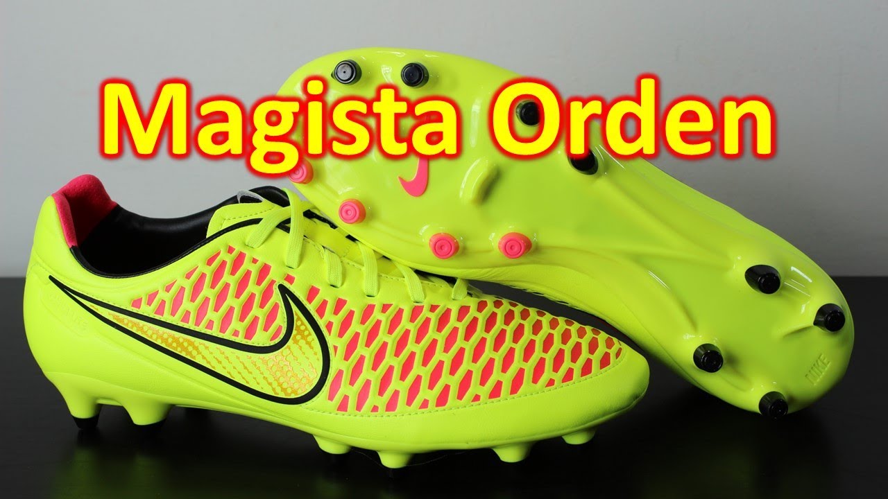 Nike Magista Orden Volt/Hyper Punch - Unboxing + On Feet - YouTube