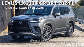 2024 LEXUS LX600 F SPORT!!!THE FASTEST LX OF 2024!!!