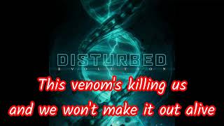 DISTURBED - THIS VENOM (Lyric Video)