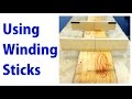 Winding Sticks and How to Use Them - Beginners Woodworking #23