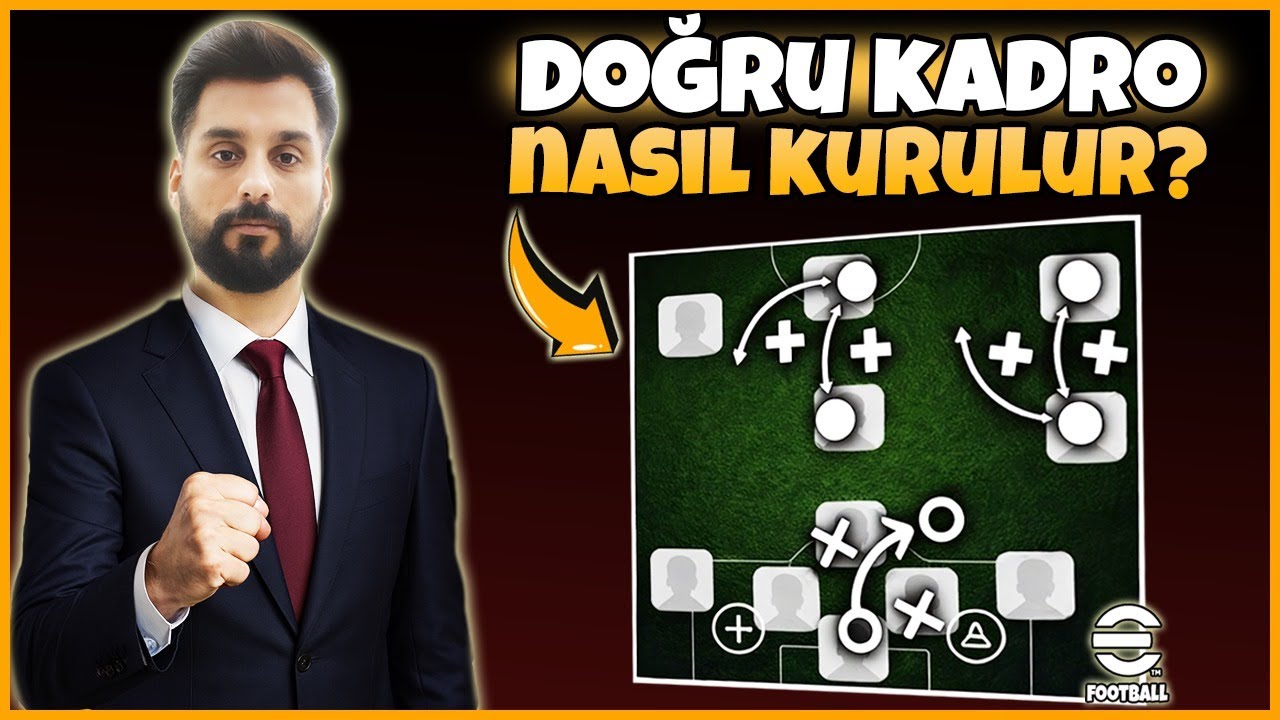 KAZANAMIYORSAN SEBEBİ BU! 😏 DOĞRU KADRO NASIL KURULUR? 🔥⚽ eFOOTBALL MOBİLE