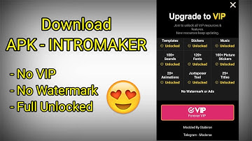 Download Apk Intromaker Full Unlocked