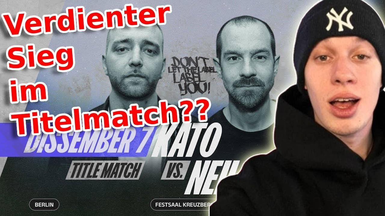 DLTLLY Titelmatch - Kato vs. Neilz // REACTION