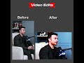 Before and after edit | Video edit 🔥