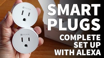 Teckin Smart Plugs Review and Set Up - Smart Life App Home Automation with Alexa Smart Plug