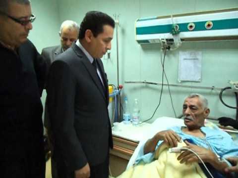 جولة تفقدية لمحافظ الشرقية الدكتور رضا عبدالسلام بمستشفي الاحرار وانشاءات كوبري الصدر و