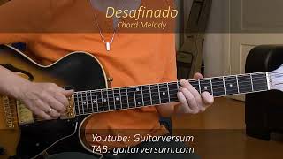 DESAFINADO Guitar Cover - Chord Melody Performance by Sandra Sherman GuitarVersum Sandra Sherman