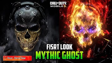 Mythic Ghost First Look Teaser CODM - Season 7 COD Mobile Leaks - Mythic Ghost Base & Advance