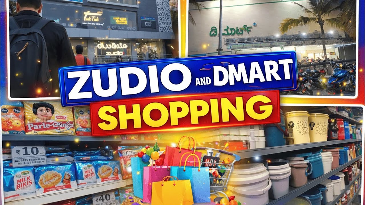 Zudio & Dmart Shopping 🛍️ | Budget Finds in Bangalore