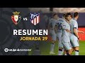 Resumen de CA Osasuna vs Atlético de Madrid (0-5)