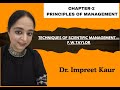 Techniques of Scientific Management | Case Study Hints| Business Studies| Class 12 | CUET