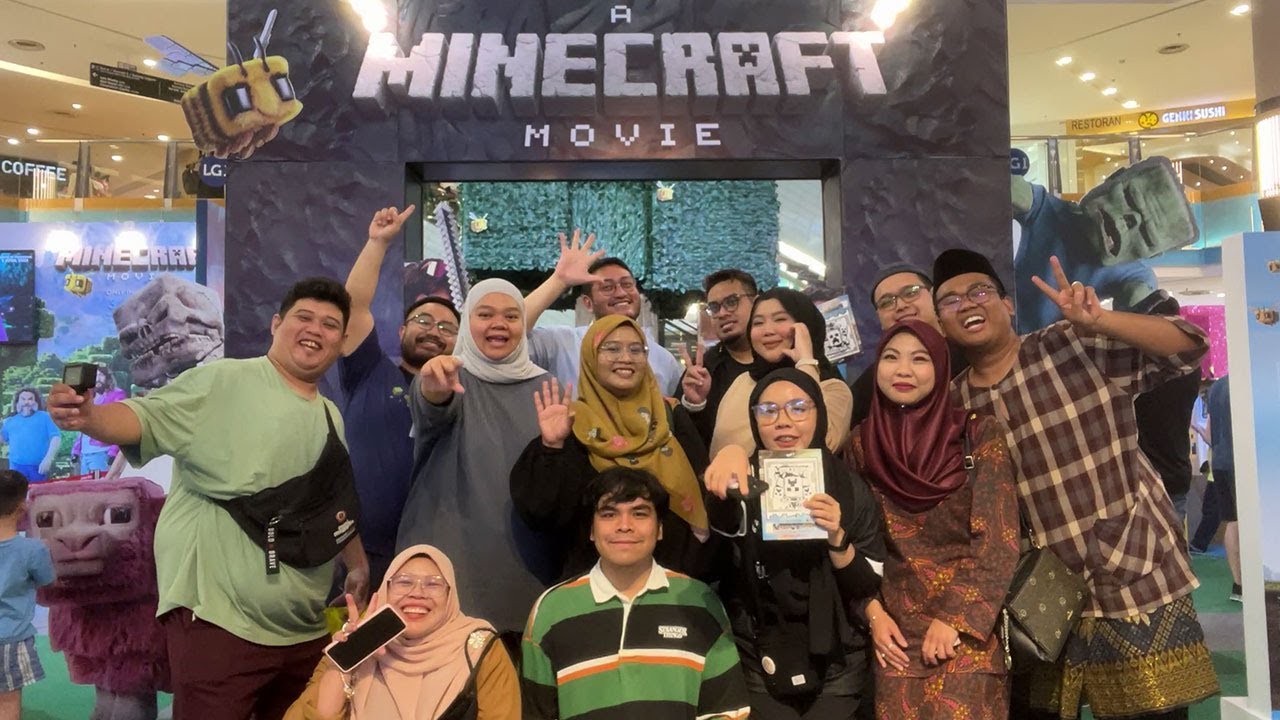 SEPETANG BERSAMA GENG MINECRAFT!  | NGMY Day Out 🤳🏻 (Sunway Pyramid)