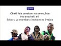 Wakadinali ft SirBwoy   Geri Inengi lyrics Subaru ya mambaru lyrics