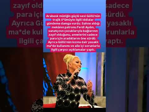 Arabesk Müziğin Güçlü Sesi Güllü Nün Trajik ö ümüyle Ilgili Iddialar Gündeme Damga Vurdu 
