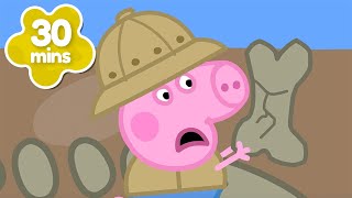 George Finds Dinosaur FOSSIL 🦖🦴 Peppa Pig Full Episodes | 20 Minutes