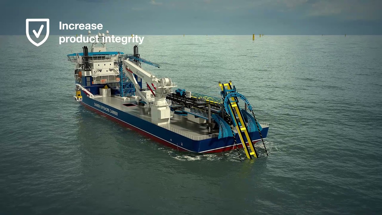 Huisman Motion Compensated Cable-Lay System